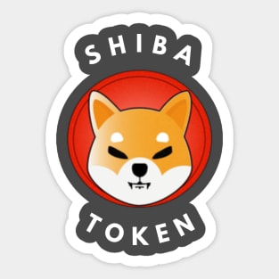 Shiba Token Shiba Inu Coin Crypto Sticker